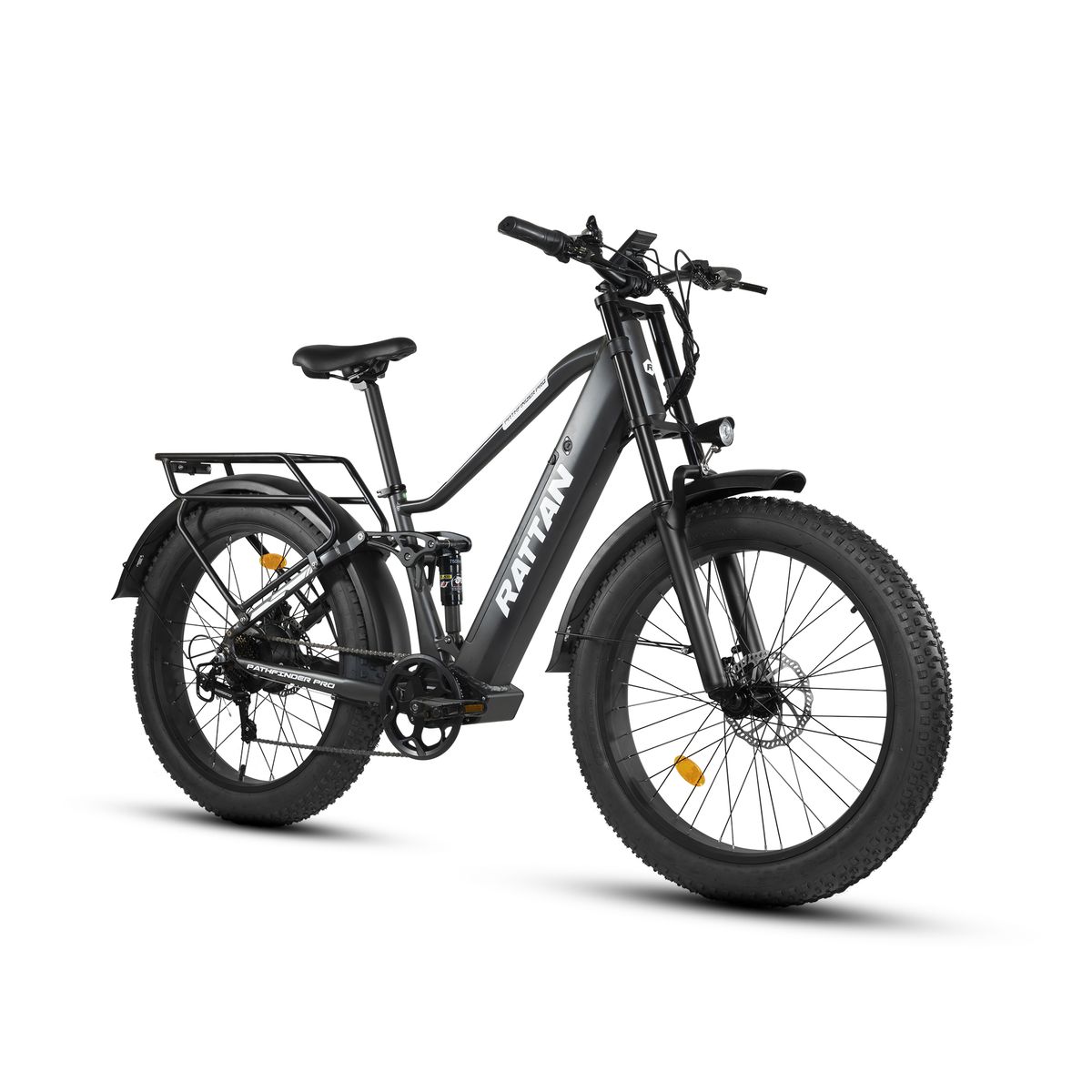 RATTAN Pathfinder Pro Electric Mountain Bike With 48V 18Ah Battery,Shimano 7-Speed_desvips.com
