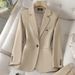 Women's Clothing long sleeved professional suits and trousers formal suits for interview sales work clothes _desvips.com