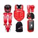 Sanda Protective Gear Set Of Training Chest Protector Children's Adult Boxing Helmet Mask Head Protection Fighting Leg Guards Muay Thai Crotch_desvips.com
