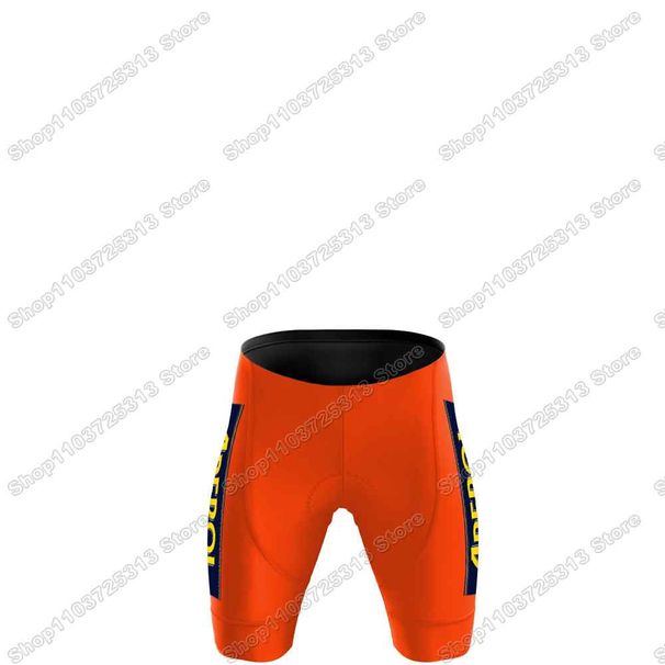 Team Aperol 2026 Jersey Set Orange Retro Cycling Clothing Men Short Sleeve Kits Road Bike Shirt Suit Bib Shorts MTB Wear_desvips.com