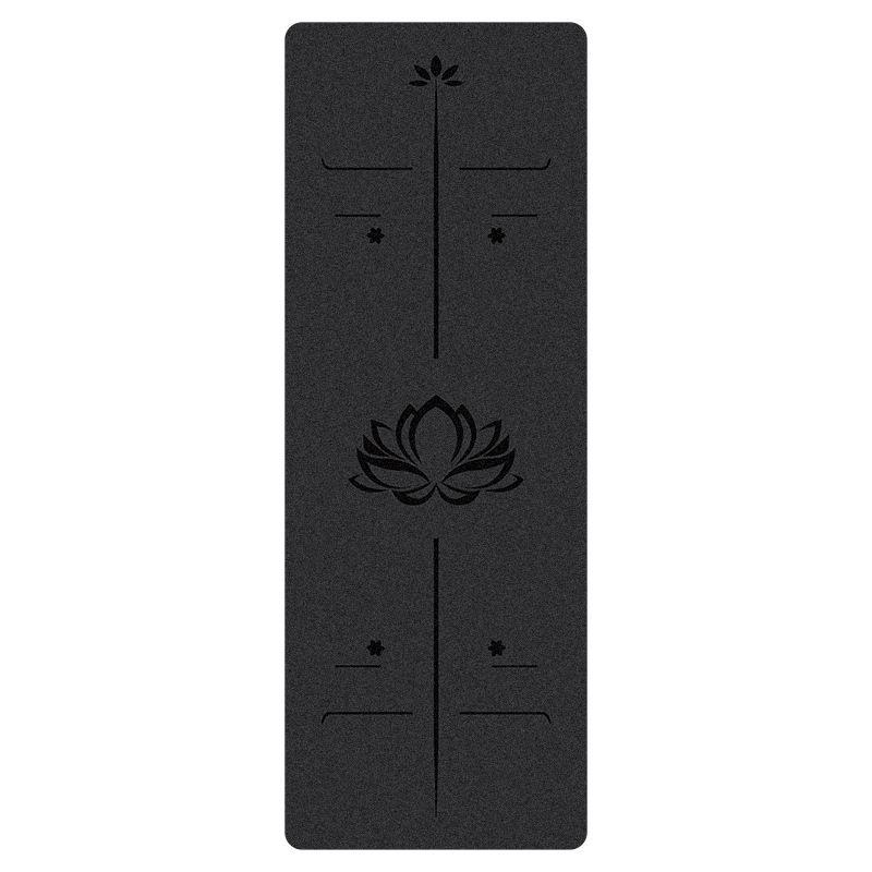 Odorless Frosted Pu Rubber Yoga Mat Non Slip Wear Resistant Shock Absorbing Sports Fitness Mat Tyrant Mat Floor Mat_desvips.com