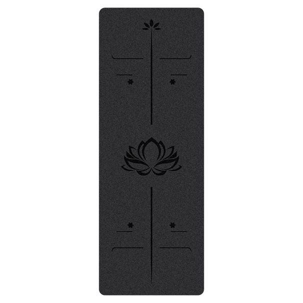 Odorless Frosted Pu Rubber Yoga Mat Non Slip Wear Resistant Shock Absorbing Sports Fitness Mat Tyrant Mat Floor Mat_desvips.com