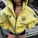 American High Style Zipper Hooded Personalized Printed Sweatshirt Jacket For Women Loose Comfortable Warm Street_desvips.com