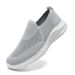 Men's sports casual shoes large size flying mesh men's shoes fashion shoe cover feet lazy shoes_desvips.com