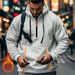 2025 Spring And Autumn New Men's Sweatshirt European Size Pocket Zipper Casual Pullover Sports_desvips.com