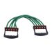 Five-Tube Yoga Fitness Rope Home Back Beautification Chest Expansion Stretching Magic Detachable Resistance Band_desvips.com