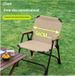 Outdoor Camping BBQ Kermit Thickened Portable Fishing Folding Home Balcony Backrest Chair_desvips.com