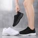 RenMou Running For Women, Lightweight Soft Soled Mh Sports 2024 New Summer Breathable Versatile Women's Sho, Black Work Exclusive Supply_desvips.com