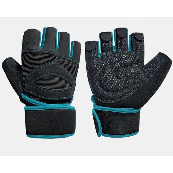 Fitne Men And Women Support Two-in-One Dumbbell Equipment Training Barbell Writ Strap Non-Slip Thickened Sport_desvips.com