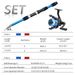 Ultra-short Couple Parent-child Children's Double Wheel 1.8m And 2.1m Rod Fishing Gear Full Set_desvips.com