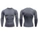 Men's Fitness Clothing PRO Quick-Dry T-Shirt Running Elastic Sweat-Tight Shirt Marathon Sports Apparel_desvips.com