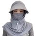 2025 Summer Outdoor Full Face Sun UV Protection Breathable Integrated Mask For Women_desvips.com