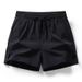 Men's American Style Thin Ice Silk Sports Casual Summer Outdoor Quick-Dry Training Running Three-Quarter Beach Shorts_desvips.com