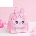 Children's Rabbit Backpack Kindergarten School Bag 3-5 Years Old Cute Cartoon Girl Backpack Girl Children's Backpack_desvips.com