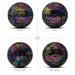 Hexagon Reflective Glow Basketball - High Visibility Training Ball With Large Panel Design_desvips.com
