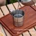 304 Stainless Steel Camping Cup Set - 4/6 Pack, Heat-Insulated & Portable For Coffee, Picnics & Outdoor Activities (Non-Slip Base, Stackable Design)_desvips.com