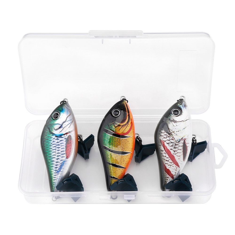 VTAVTA 3pcs/Box 8cm 24g Jerkbait Fishing Lure Set Of Wobblers Pike Lure Bait Fish Crankbaits Fishing Tackle Artificial Bait Kit_desvips.com
