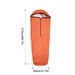 TOMSHOO Emergency Sleeping Bag Ultralight Waterproof Heat Reflective Thermal Sleeping Bag Survival Gear For Outdoor Adve_desvips.com