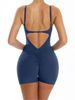 European And American Peach Butt Lifting Tight Yoga Suit For Women Nude Quick-drying Sports Beauty Back Fitness Suit Short Set_desvips.com