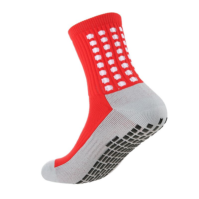 Soccer Socks Professional Thickened Towel Bottom Sweat Absorption Deodorization Point Glue Non Slip Football Sports Football Socks Yoga Socks_desvips.com