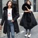 women's clothing new fashion winter coats jacket for women mid length hooded korean style thickened winter coats loose jacket_desvips.com