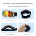 Unisex Double-layer anti-fog ski glasses for children Snow goggles Ski goggles outdoor hiking goggles_desvips.com