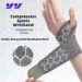 Breathable Wrist Brace Supportive Pressure Compressing Joint Protector Thin Knitted Flat Knitting Fitness Wristband For Sprains And Tendon Sheath_desvips.com