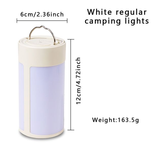 Outdoor solar camping light long endurance portable lighting atmosphere light LED warning light waterproof emergency charging bank_desvips.com