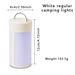 Outdoor solar camping light long endurance portable lighting atmosphere light LED warning light waterproof emergency charging bank_desvips.com