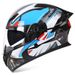 Motorcycle helmet Men's Fall full helmet Double lens uncovered helmet Four seasons universal riding Half helmet_desvips.com