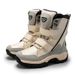 Women's Outdoor Winter Boots With Fur Lining - Lace Up Ankle Snow Shoes For Women Plus Size Available_desvips.com