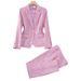Women's Clothing temperament suits, fashionable interview formal suits_desvips.com