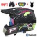 Off-road Yamamoto Racing AM Mountain Bike Full helmet Bluetooth Off-road helmet_desvips.com