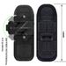 Flashlight Holster, Stretchy Nylon LED Flashlight Holster For Duty Belt Carry Case Holder With 360 Degree Rotatable Clip_desvips.com