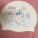 Cute Silicone For Women, Long Hair, Large Head Circumference, Adult, Cute, High Appearance, Waterproof, Ear Protection,_desvips.com