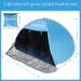 Blackout Camping Tent - Silver Coated Windproof & Soundproof Shelter For Outdoor Sleeping With Sun Protection_desvips.com