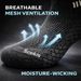 Mens Running Ankle Socks Terry Cushioned Moisture Wicking Low Cut Anti Blister Comfort 6 Pairs Athletic Socks_desvips.com