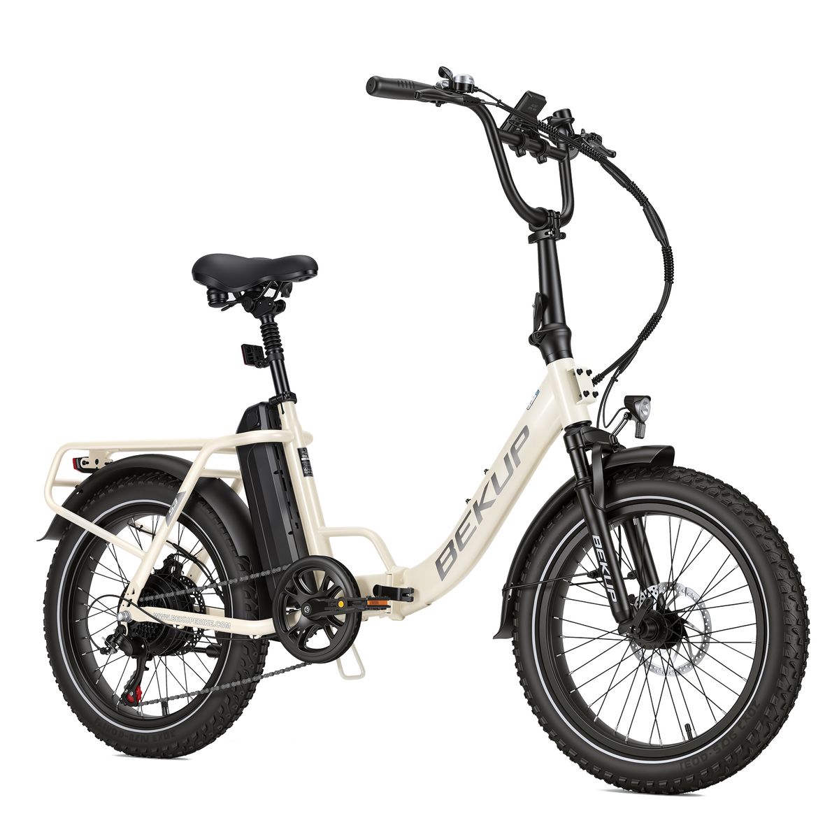 BEKUP S3 Folding Electric Bike For Adults With 48V 15AH Removable Battery_desvips.com