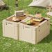 Outdoor Trunk Organizer Picnic Camping Foldable Large Capacity Storage Box_desvips.com