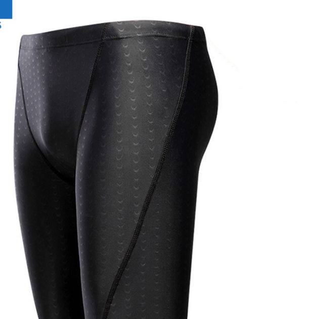 Two-Piece Suits Yuke Sharkskin Swimming Trunks Boxer Men's Large Size Swimming Trunks Waterproof Quick Drying Swimming Trousers Swimsuit Tether_desvips.com