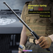 Automatic Retractable Baton, 4142 Alloy Steel Expandable Bat With Window Breaker, Silicone Non-Slip Grip, Safety Lock For Self-Defense & Emergency_desvips.com