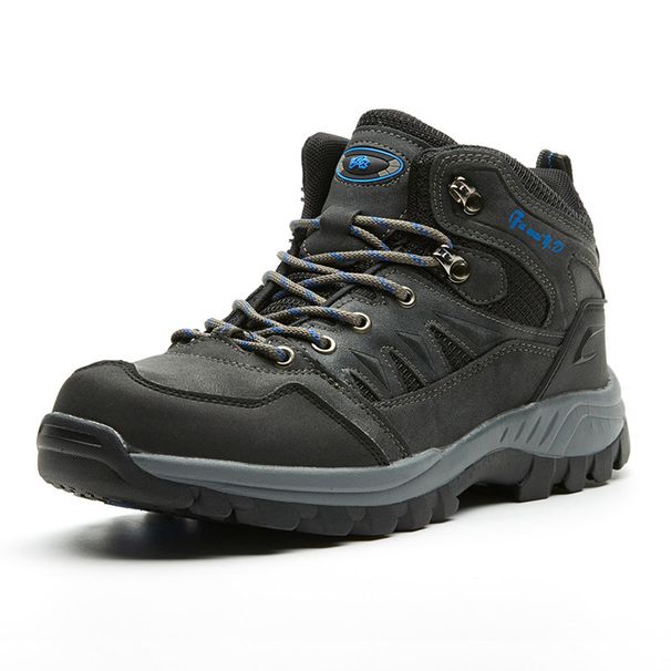 Four Seasons High-top Outdoor Hiking MD Sole Waterproof 47 Large Size Trekking Non-slip Men's Shoes Fashion Versatile_desvips.com