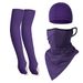 Cycling Face Mask Summer Ice Silk Ear Hanging Triangle Scarf Camouflage Extended Ice Silk Sleeves Outdoor Sports Cycling Helmet Liner Cap_desvips.com