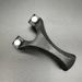 ABS Slingshot, Black, 12.5*7.5*3 Cm, Suitable For Outdoor Competitions, Fitness Shooting, Hunting, Fishing And Games_desvips.com