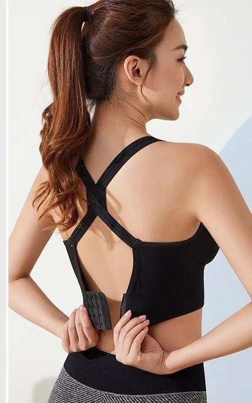 Beautiful Back Suspender Sports Lingerie For Women With Breast Pads To Prevent Exposure And Wrapping Breasts Without Steel Ring Bra Vest_desvips.com