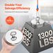 1300 LBS Strong Fishing Magnet Kit Single Sided Pull Force And Rope Carabiner_desvips.com