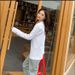 300g Overweight Pound Thickened Cotton Long Sleeve T-shirt Women's Autumn And Winter Loose White Couple Outfit Base Shirt_desvips.com