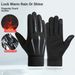 Unisex Winter Touchscreen Gloves – Waterproof, Windproof & Non-Slip With Fleece Lining For Cycling, Hiking & Outdoor (Black/Grey/Red/Blue/Green)_desvips.com