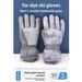 Winter Outdoor Warm Ski Touchscreen Fleece Lined Waterproof Cycling Thickened Non-Slip Electric Bike Gloves_desvips.com