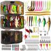 Shark Skimmer | 120 Set Soft Bait Lead Head Metal Spinner Tackle Fishing Supplies Lure Accessories Cross-Border_desvips.com